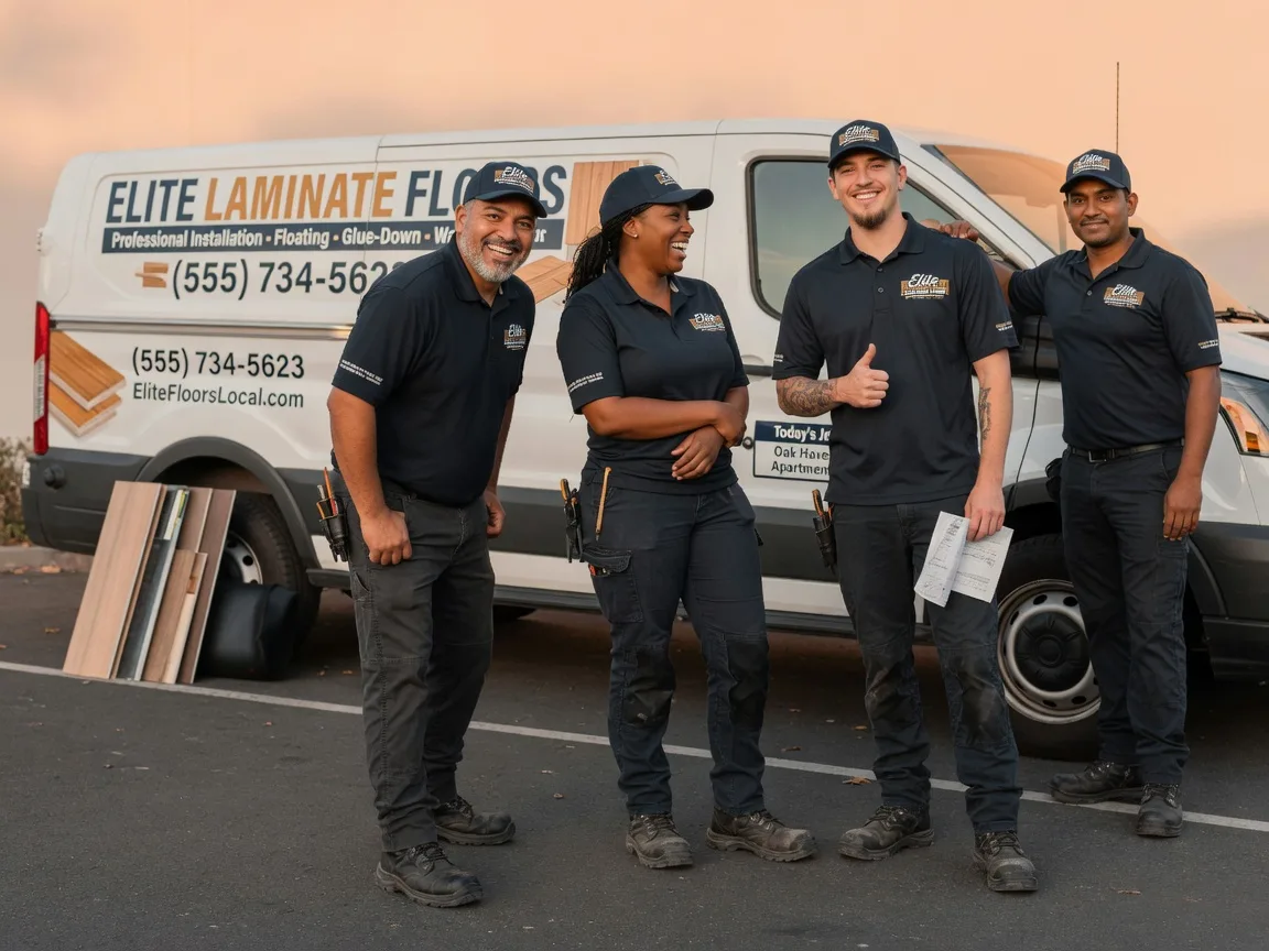 Laminate flooring installation company in Otter Lake, MI